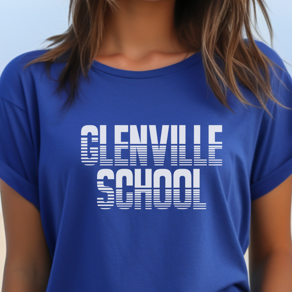 Custom Unisex School Name T-Shirt