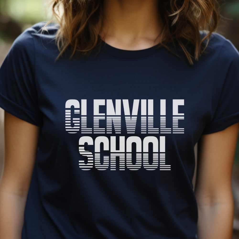 Custom Unisex School Name T-Shirt