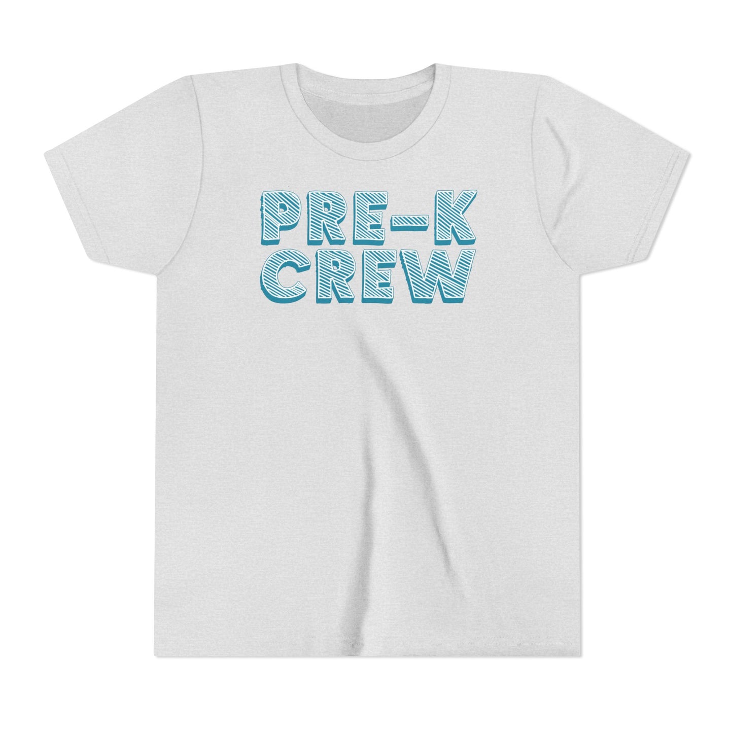 Custom Crossed Out Pre-K Crew Youth T-Shirt