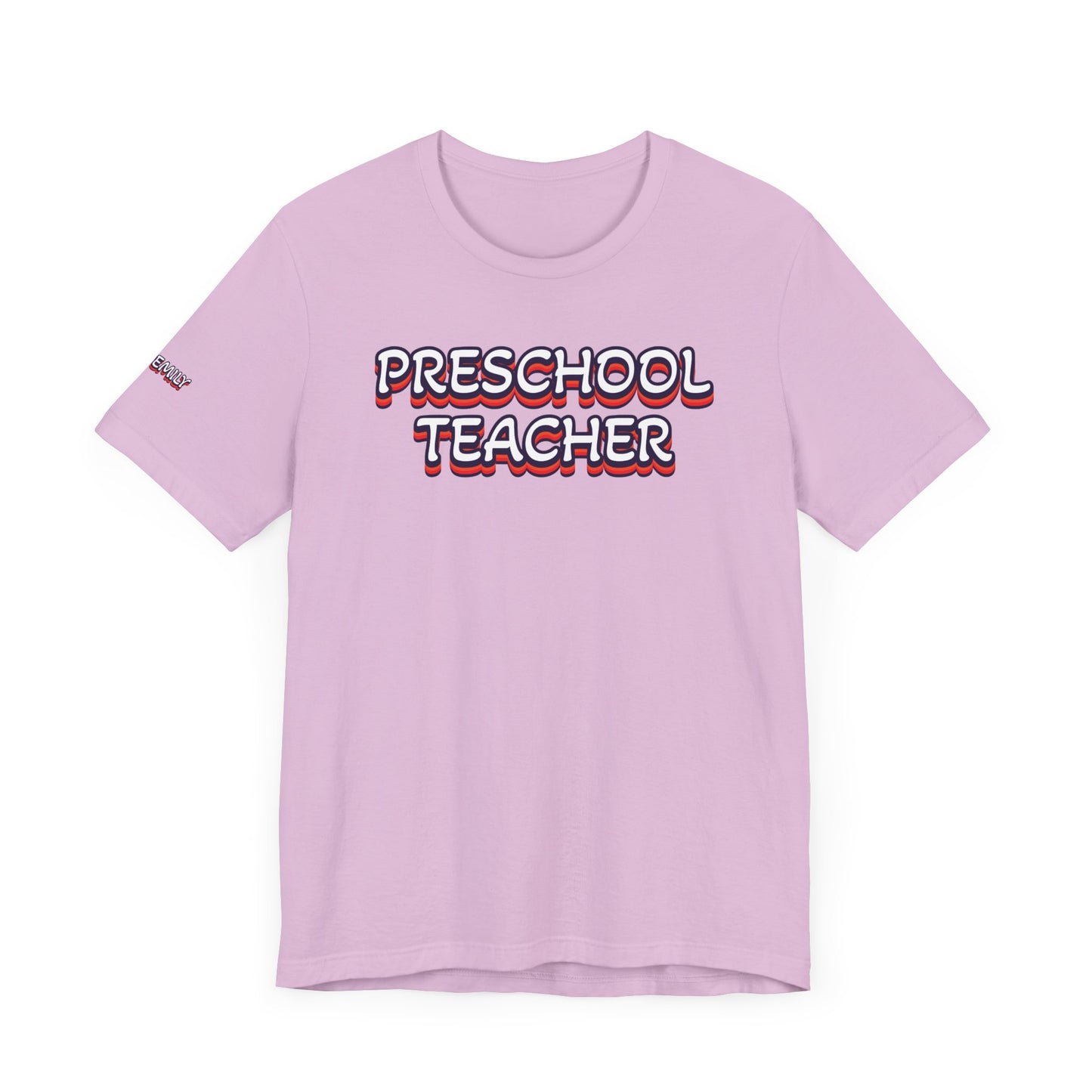 Custom Unisex Preschool Teacher T-Shirt