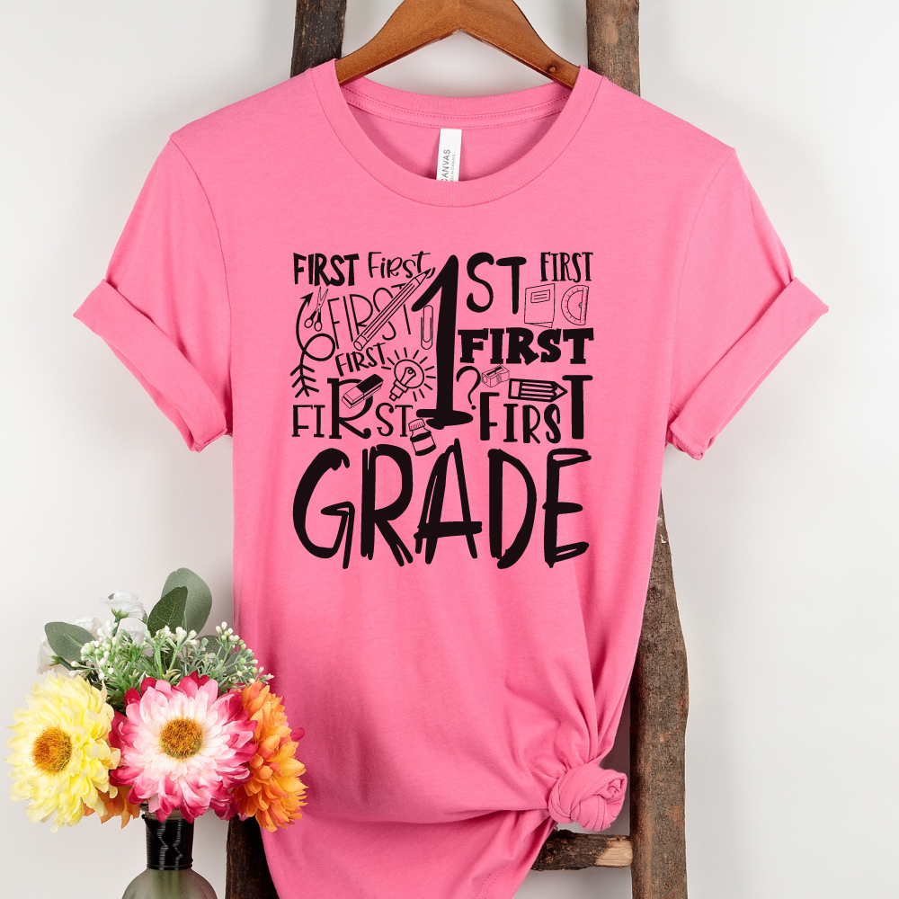 Custom Unisex 1st Grade T-Shirt