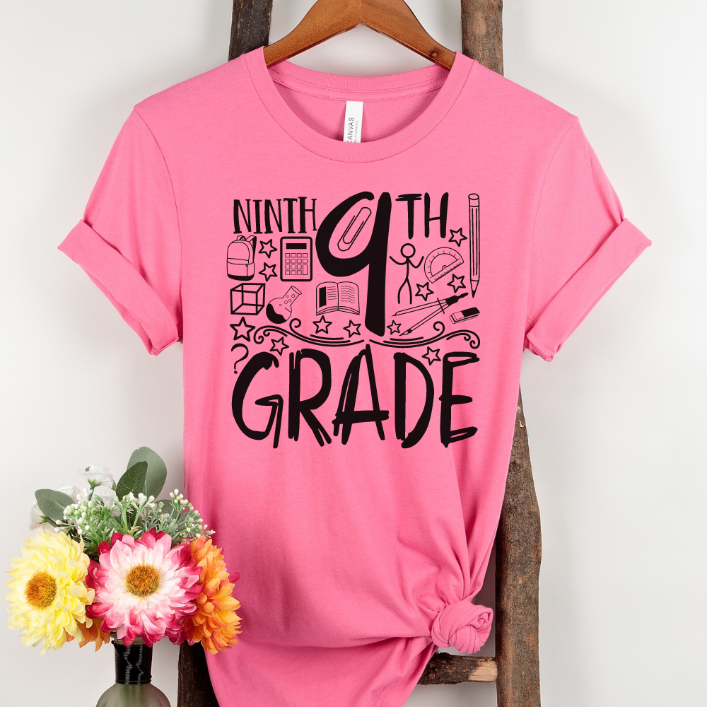 Custom Unisex 9th Grade T-Shirt