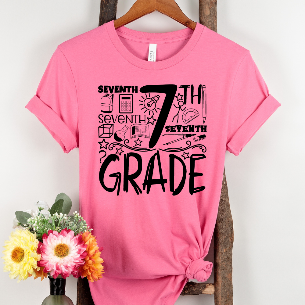 Custom Unisex 7th Grade T-Shirt