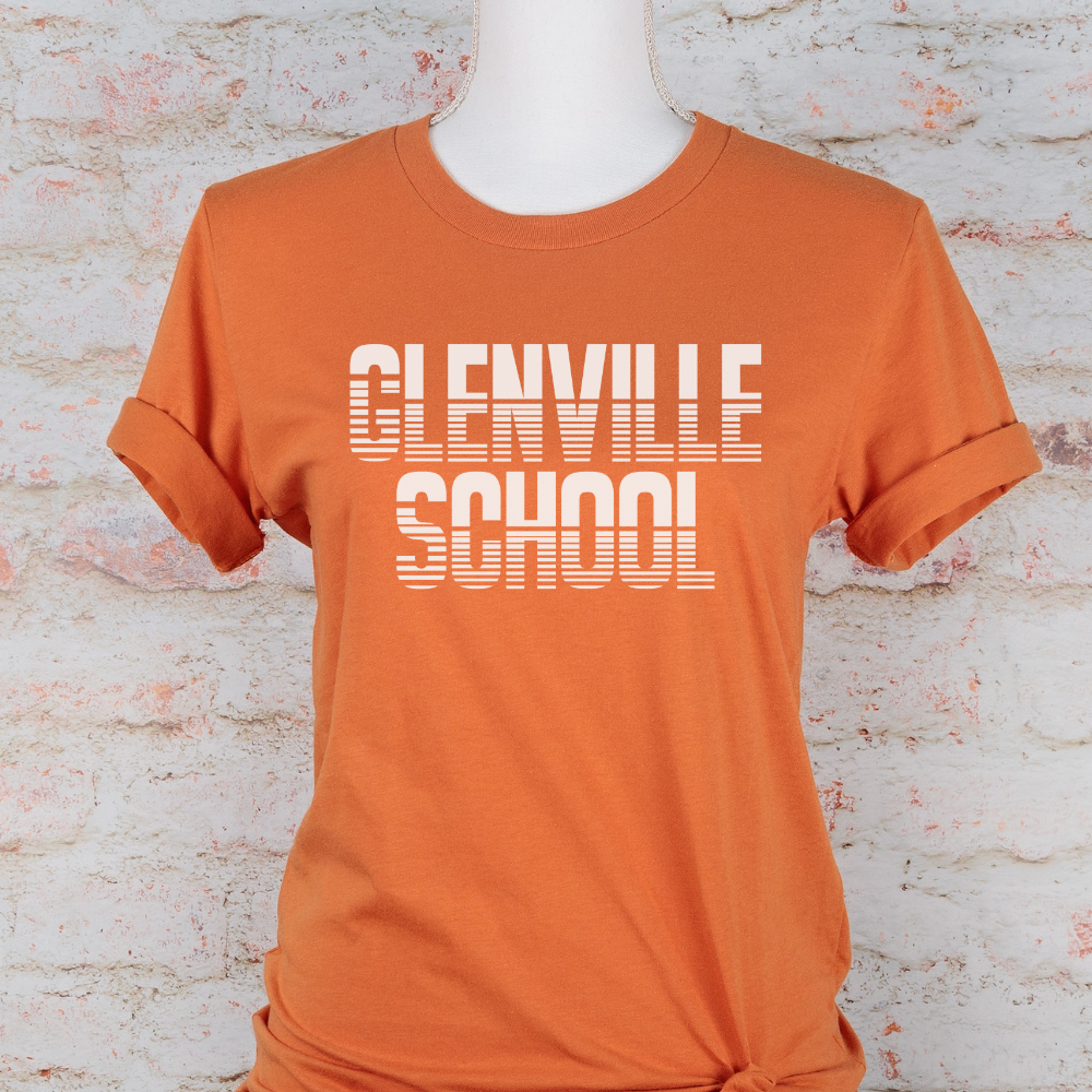 Custom Unisex School Name T-Shirt