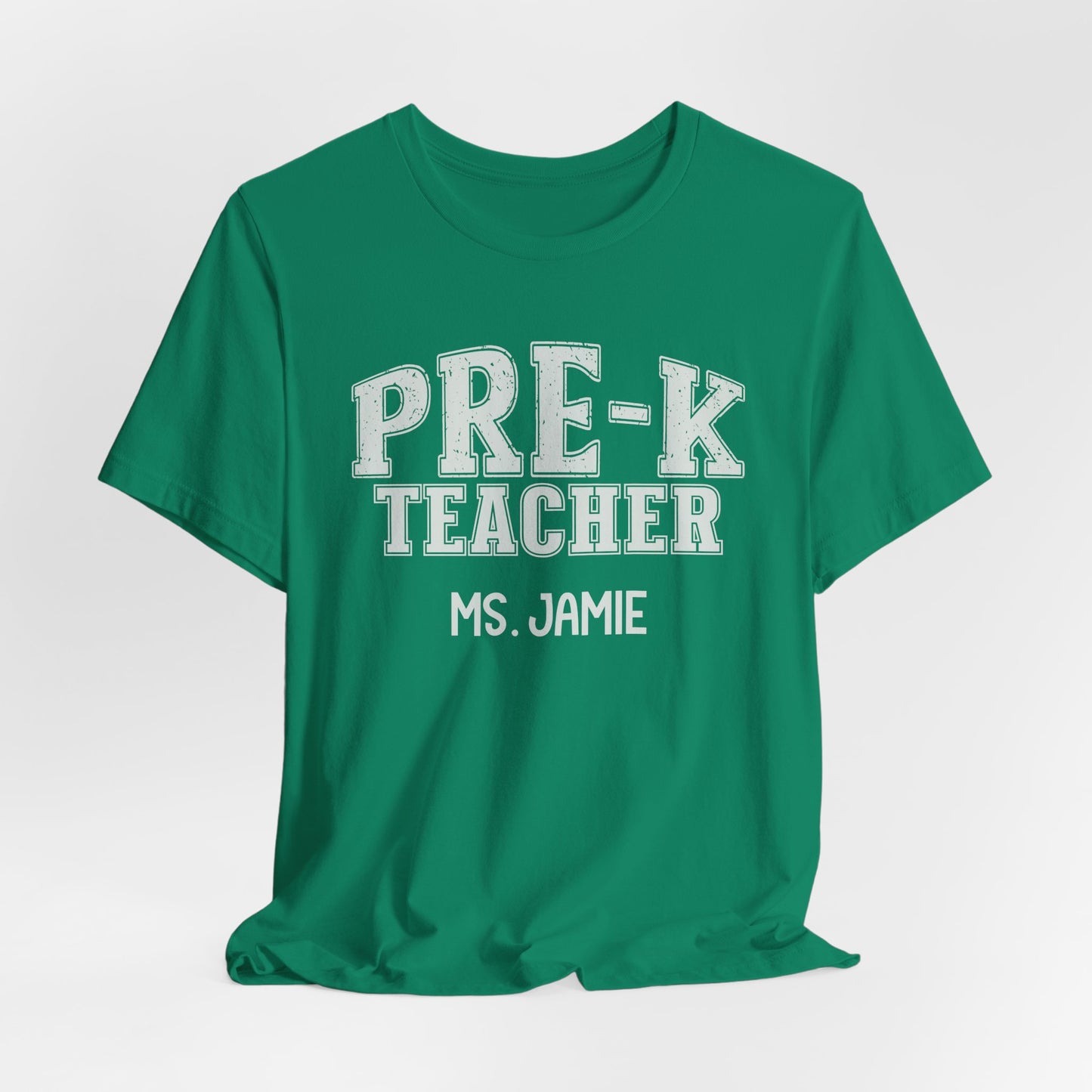 Custom Unisex Pre-K Teacher T-Shirt