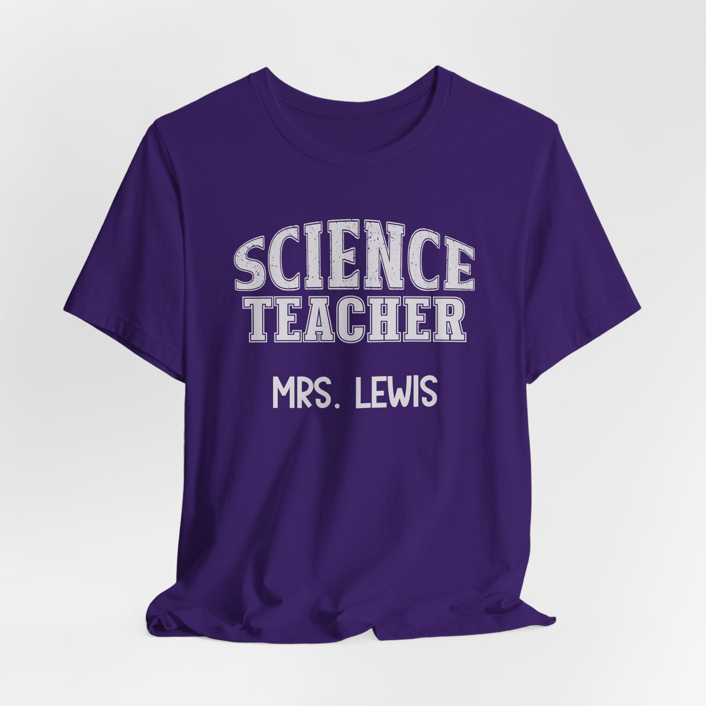 Custom Unisex Science Teacher T-Shirt