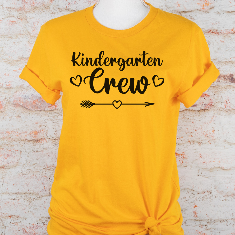 Custom Unisex Kindergarten Crew T-Shirt