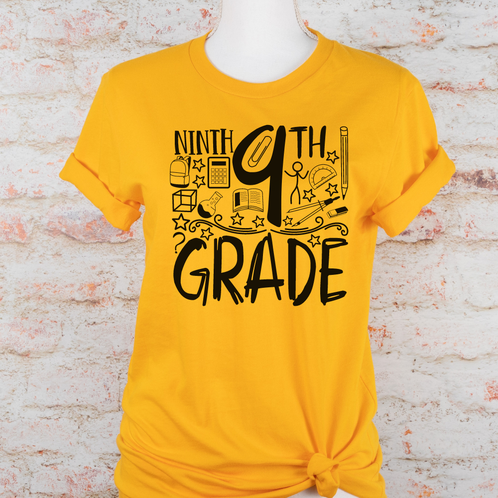 Custom Unisex 9th Grade T-Shirt