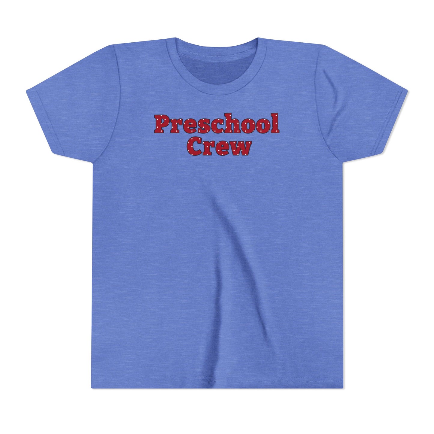 Custom Preschool Crew Youth T-Shirt