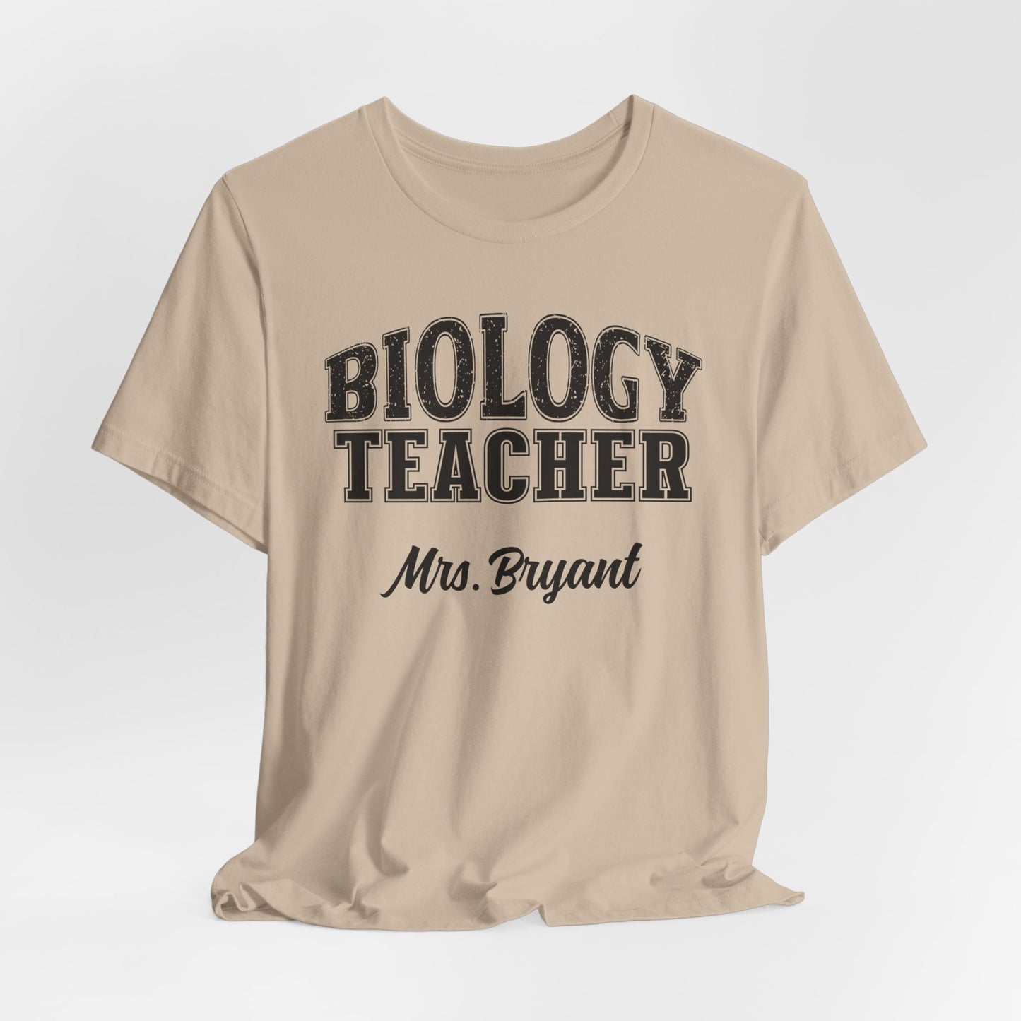 Custom Unisex Biology Teacher T-Shirt