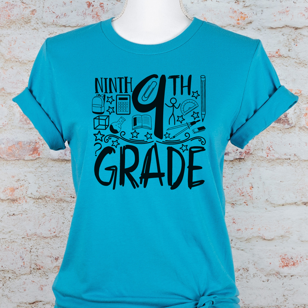 Custom Unisex 9th Grade T-Shirt