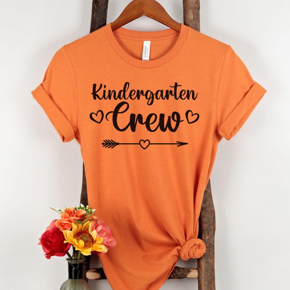 Custom Unisex Kindergarten Crew T-Shirt