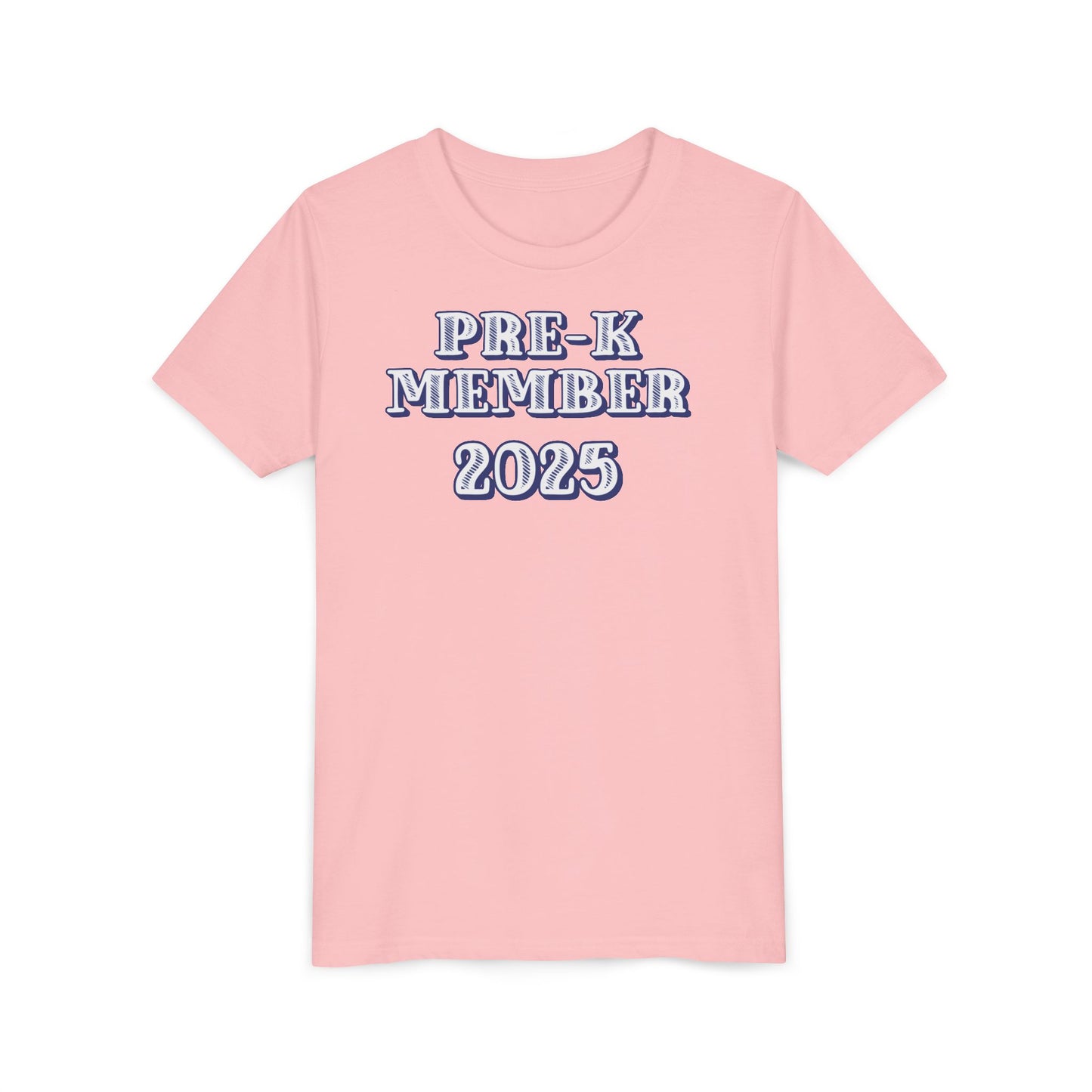 Custom Pre-K Member and Date Youth T-Shirt