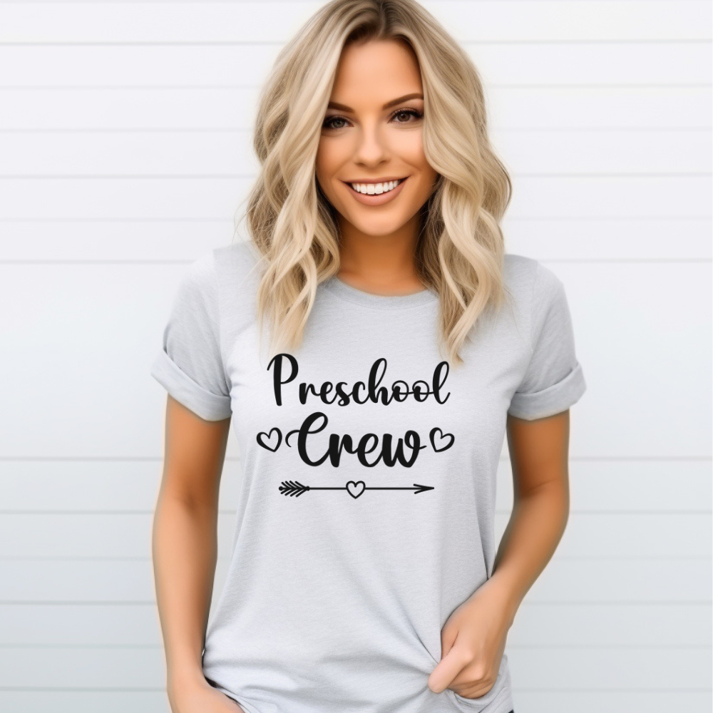 Custom Unisex Preschool Crew T-Shirt