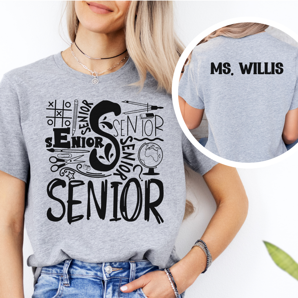 Custom Unisex Senior T-Shirt