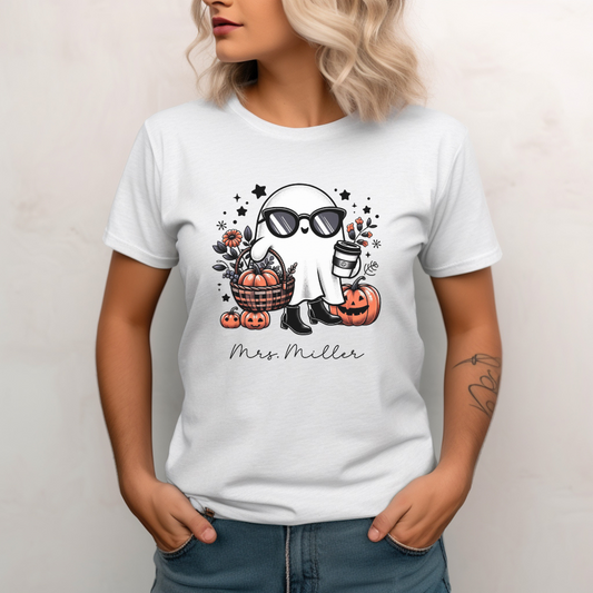 Custom Unisex Chic Ghost T-Shirt