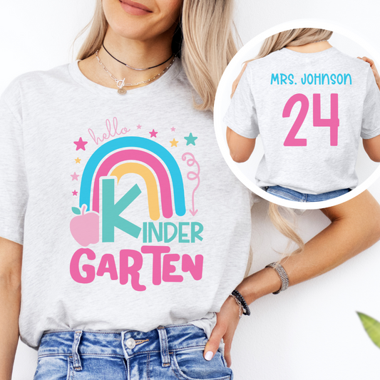 Custom Unisex Kindergarten T-Shirt