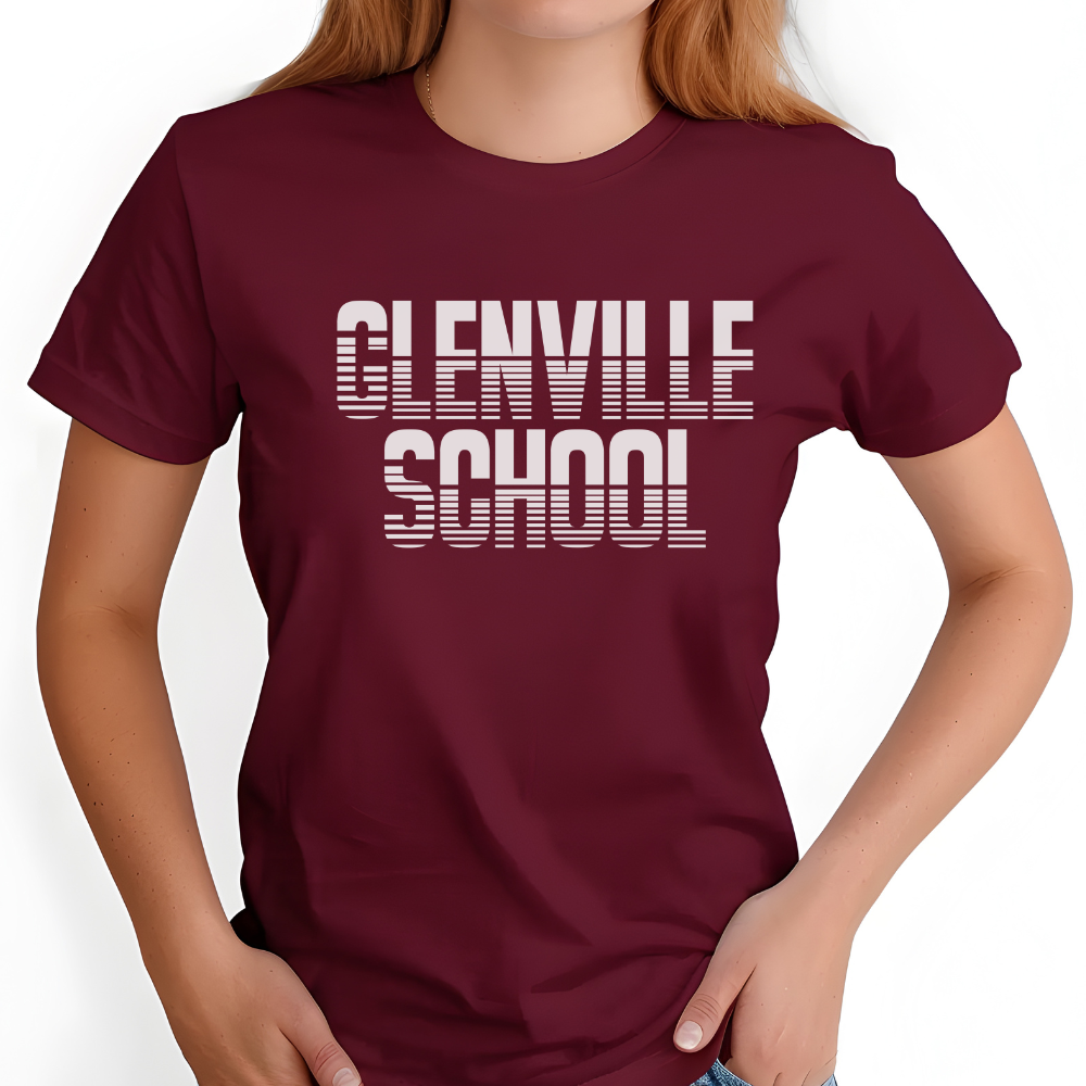 Custom Unisex School Name T-Shirt