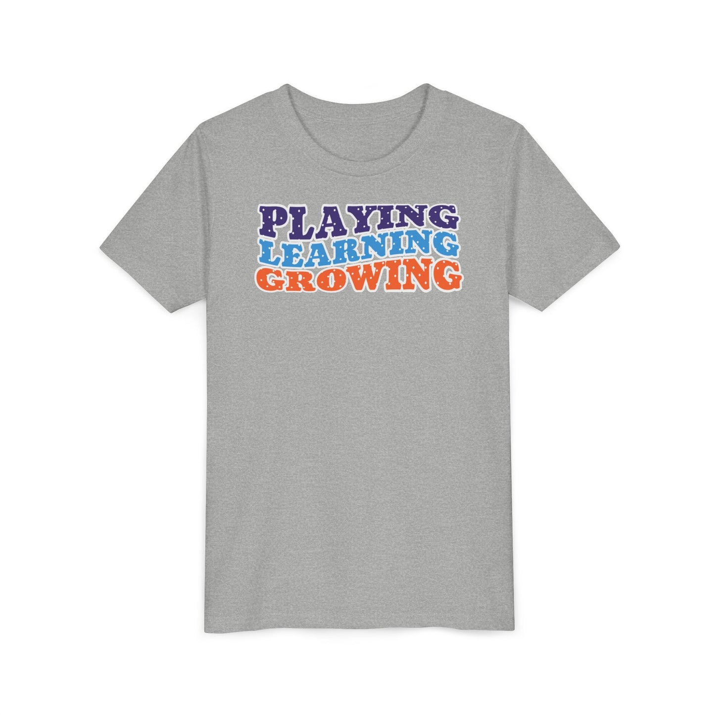 Custom Playing Learning Growing Youth T-Shirt