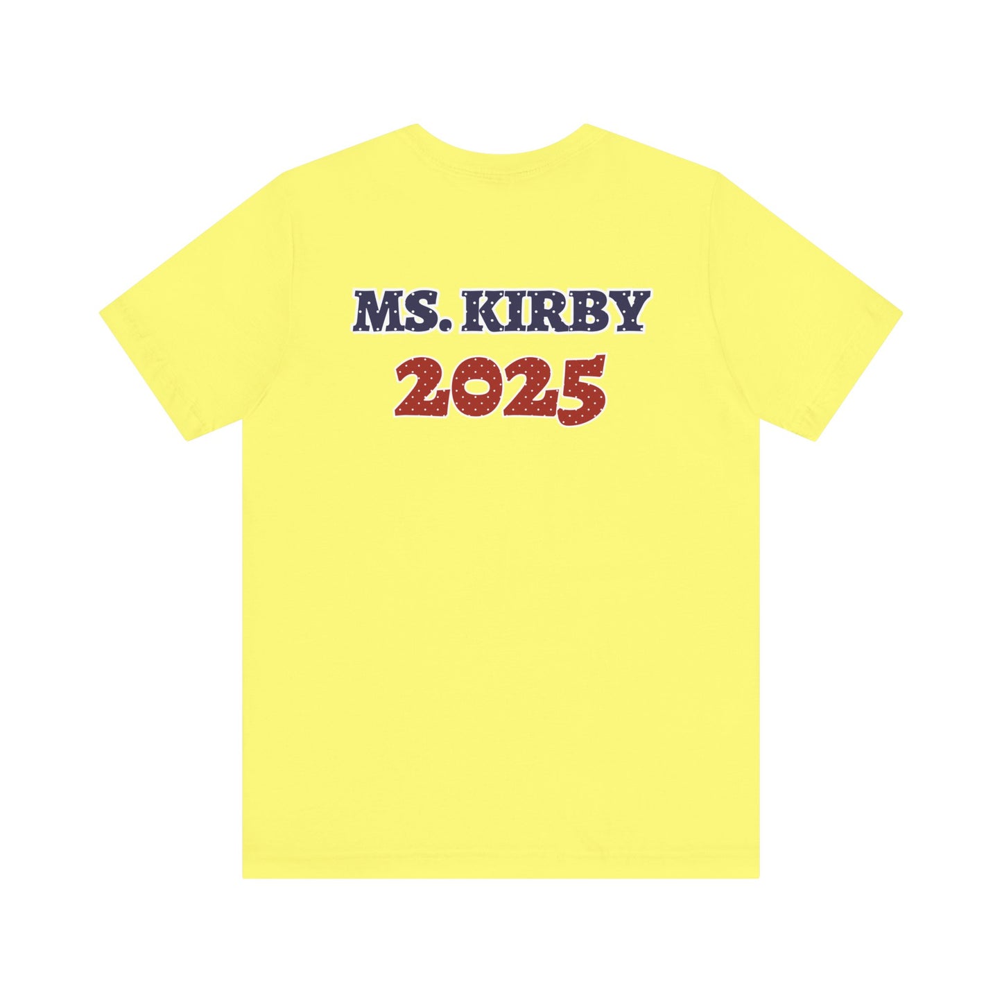 Custom Unisex Polka Dot Preschool Crew T-Shirt