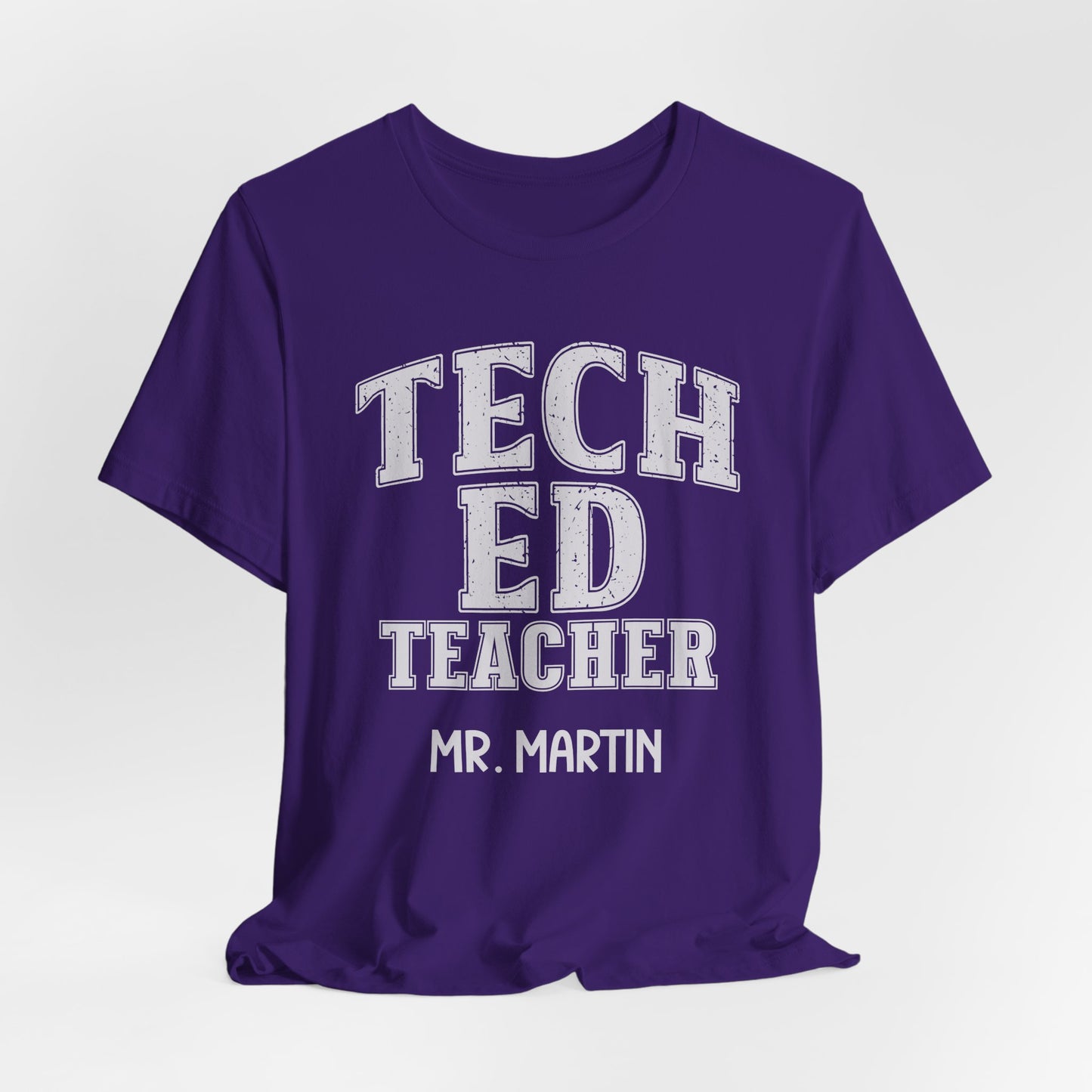 Custom Unisex Tech Ed Teacher T-Shirt