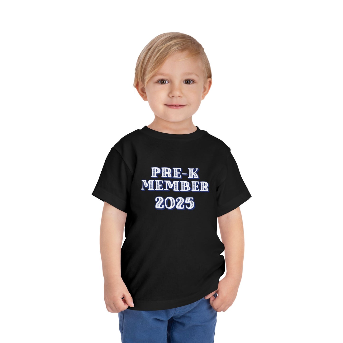 Custom Pre-K Member and Date Toddler T-Shirt