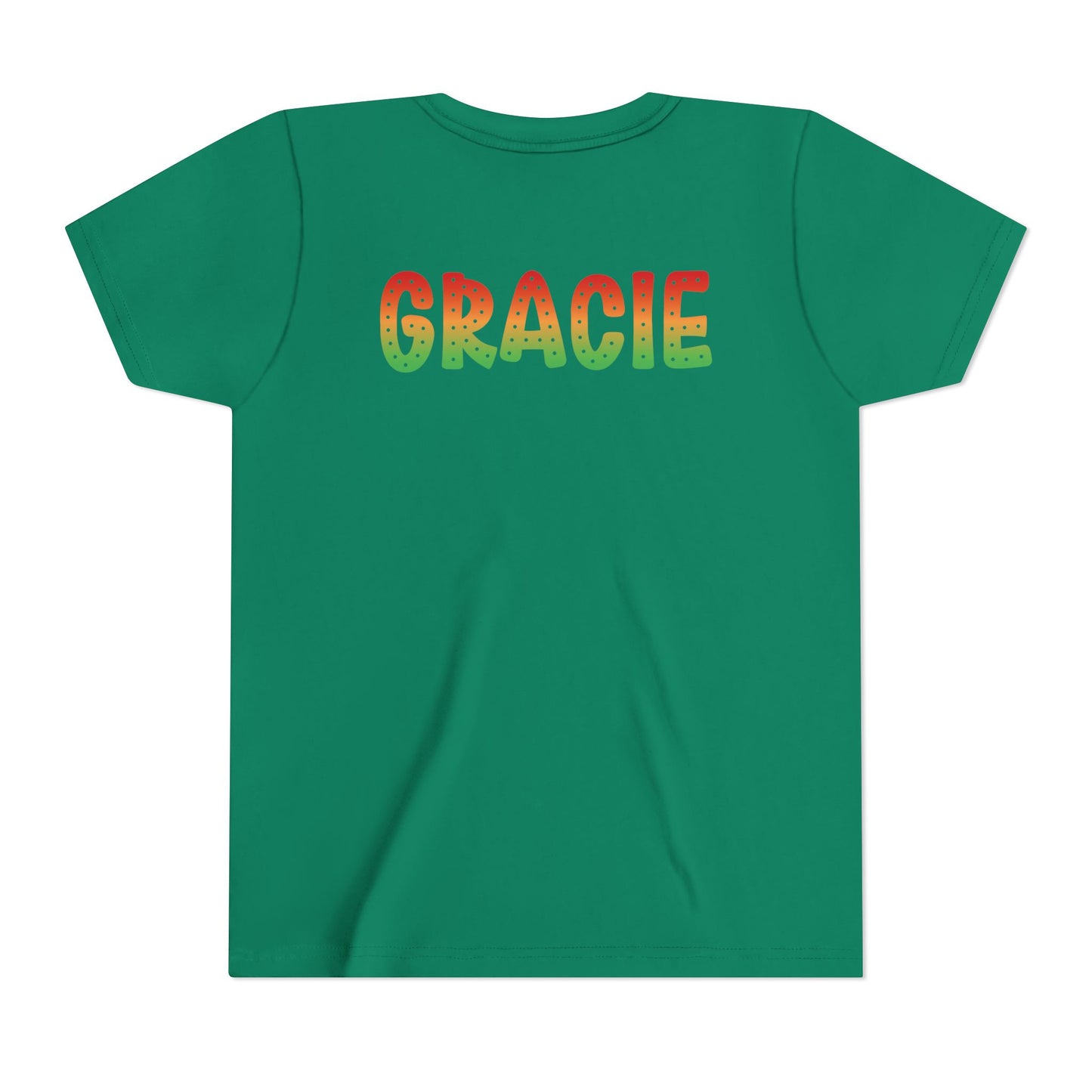 Custom Multi-Colored Preschool Crew Youth T-Shirt