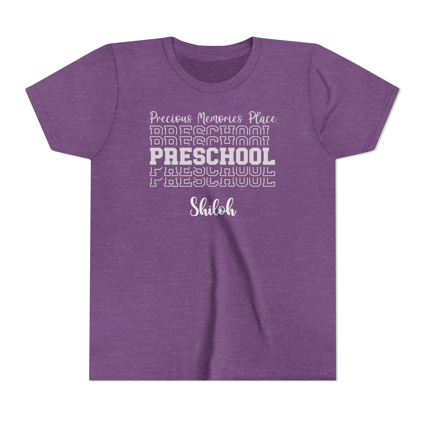 Custom Preschool Youth Tee - School Spirit Building Shirt