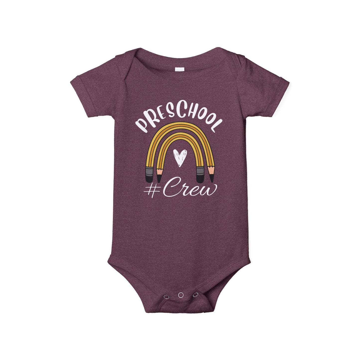 Custom Preschool Crew Infant Jersey One Piece