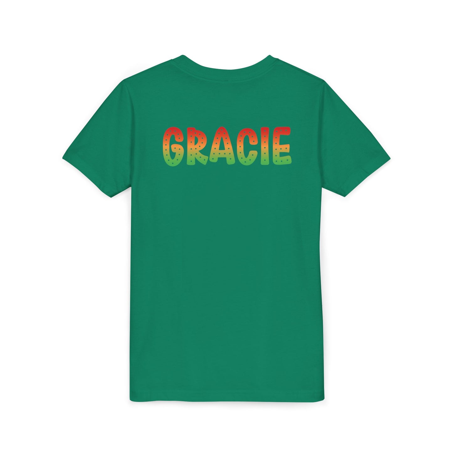 Custom Multi-Colored Preschool Crew Youth T-Shirt