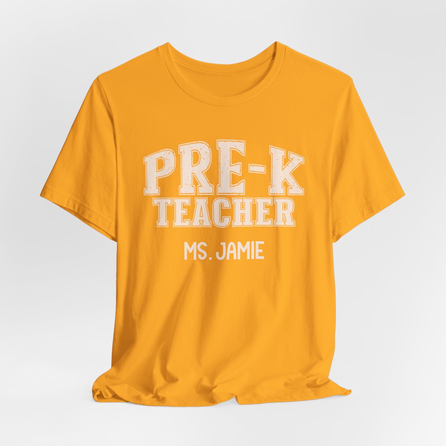 Custom Unisex Pre-K Teacher T-Shirt