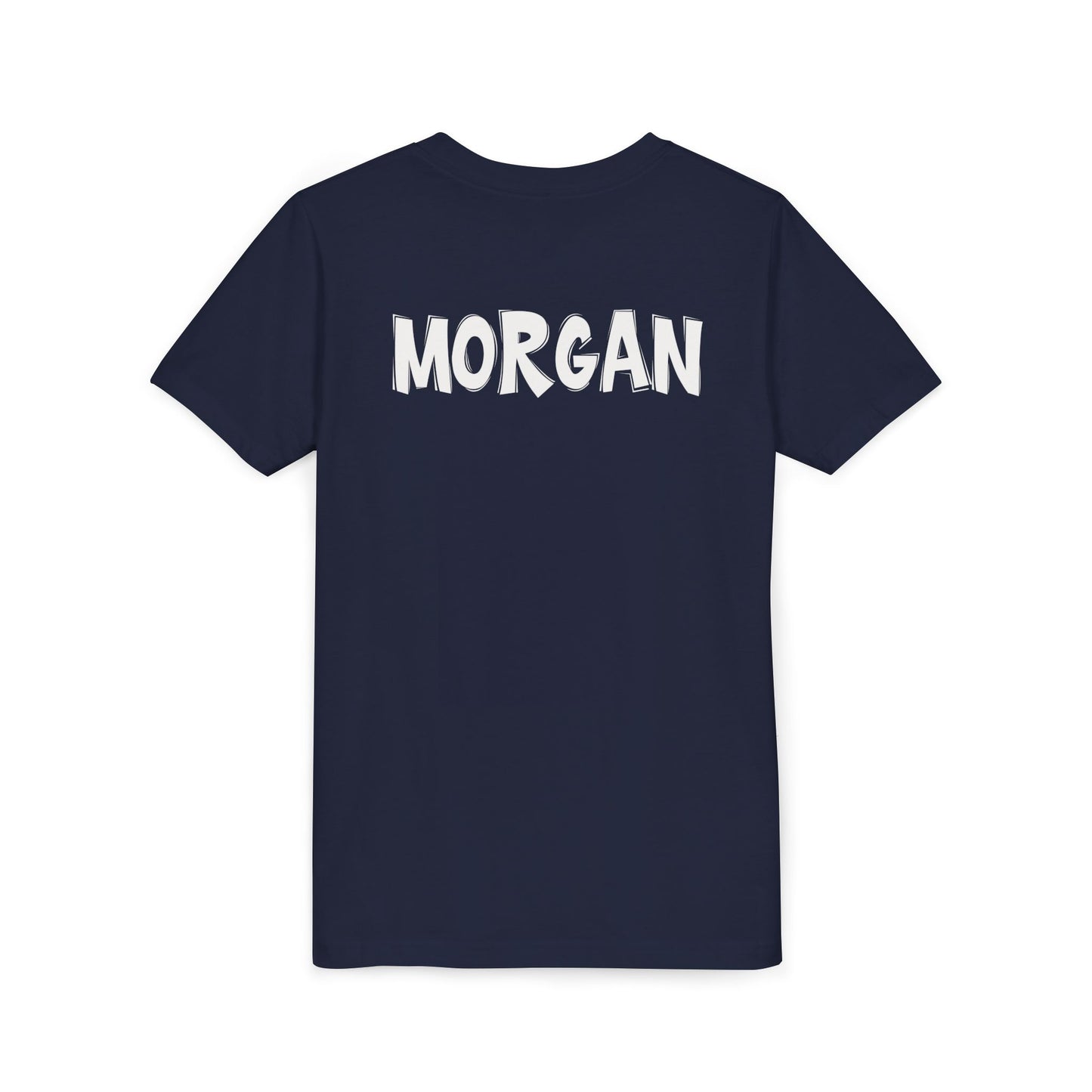 Custom School Name Youth Outlined T-Shirt