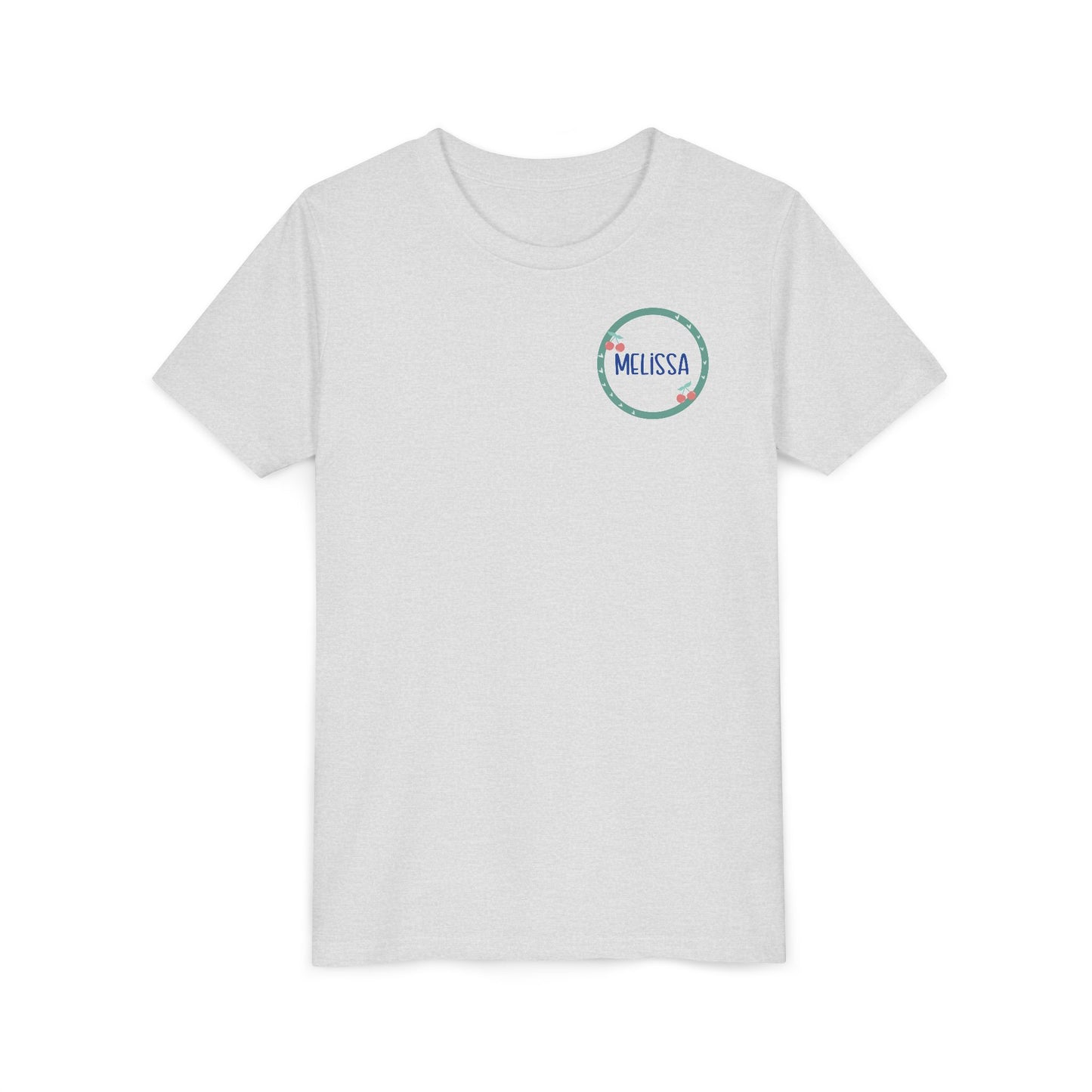 Custom Cherry Circle Youth T-Shirt