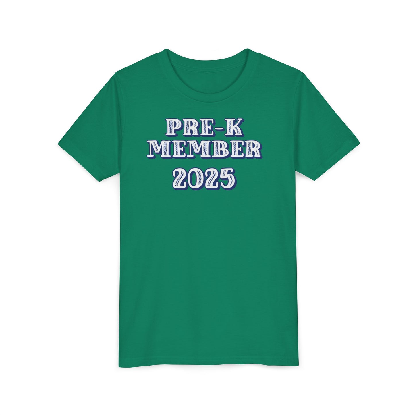 Custom Pre-K Member and Date Youth T-Shirt