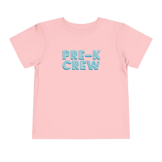 Custom Crossed Out Pre-K Crew Toddler T-Shirt