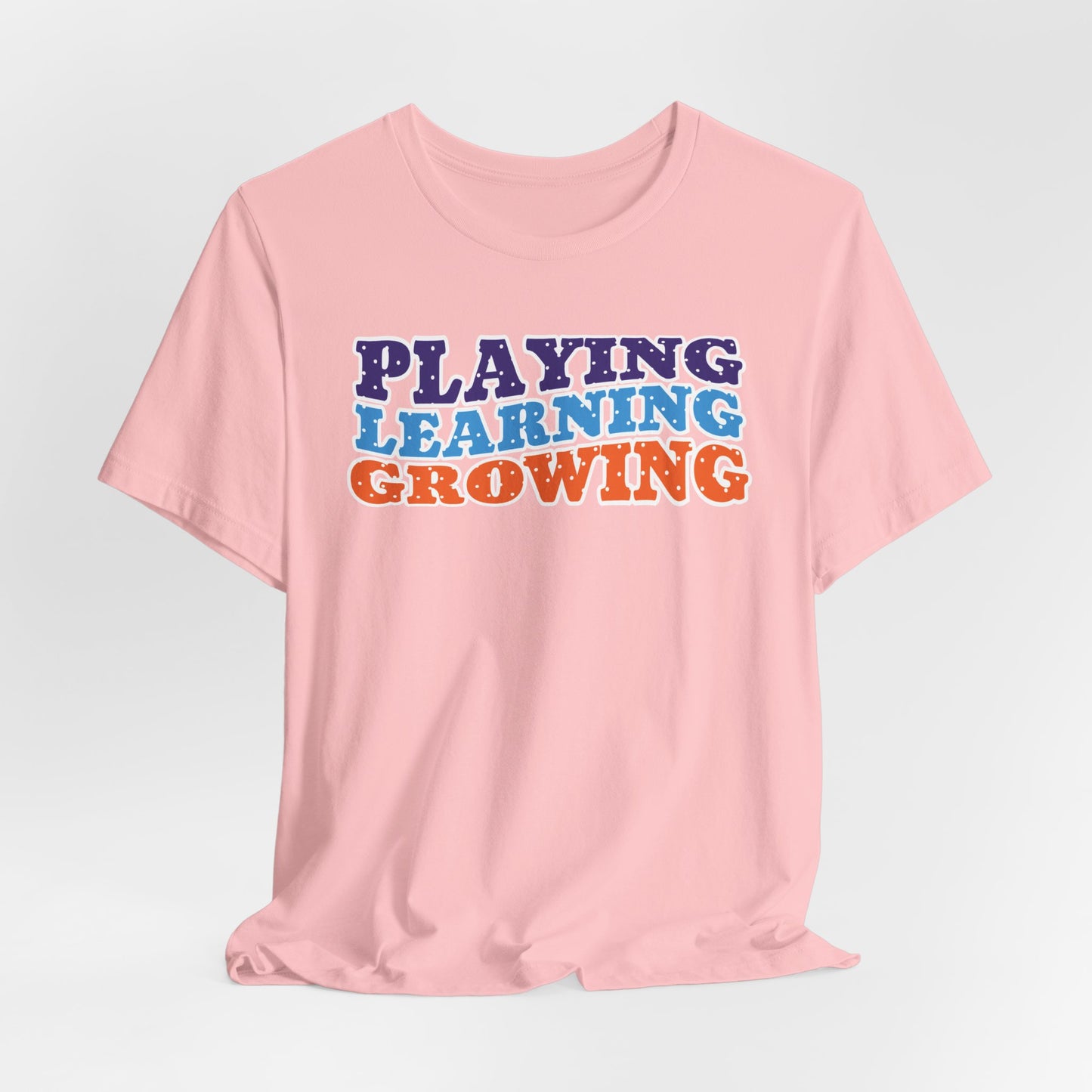 Custom Unisex Playing Learning Growing T-Shirt