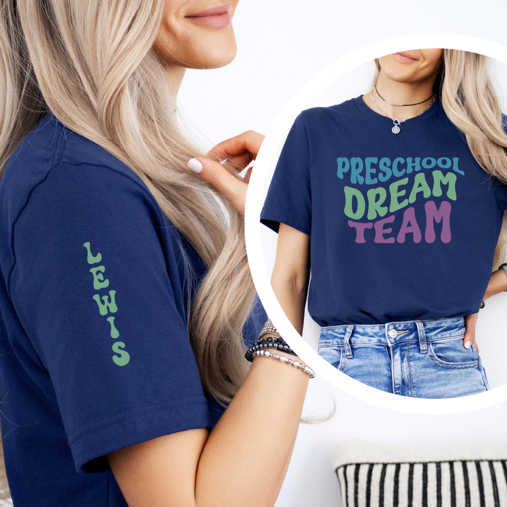 Custom Unisex Preschool Dream Team T-Shirt