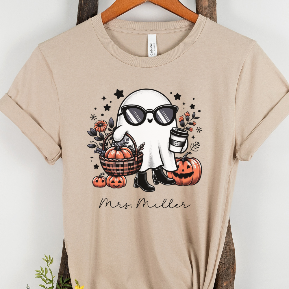 Custom Unisex Chic Ghost T-Shirt