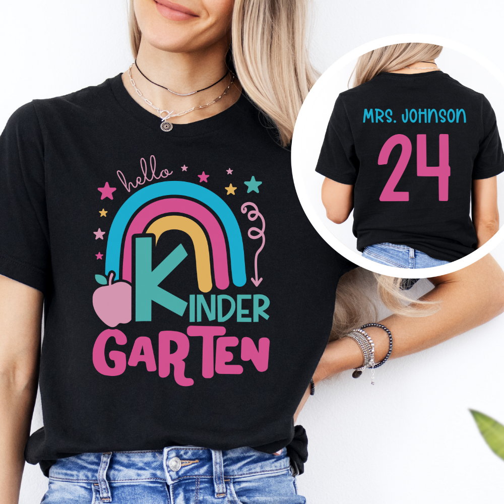 Custom Unisex Kindergarten T-Shirt