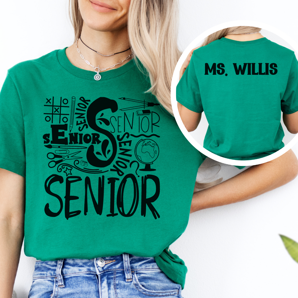 Custom Unisex Senior T-Shirt