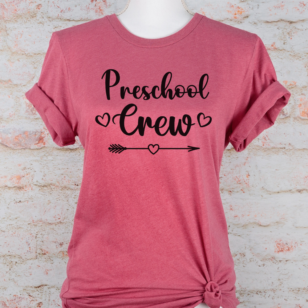 Custom Unisex Preschool Crew T-Shirt