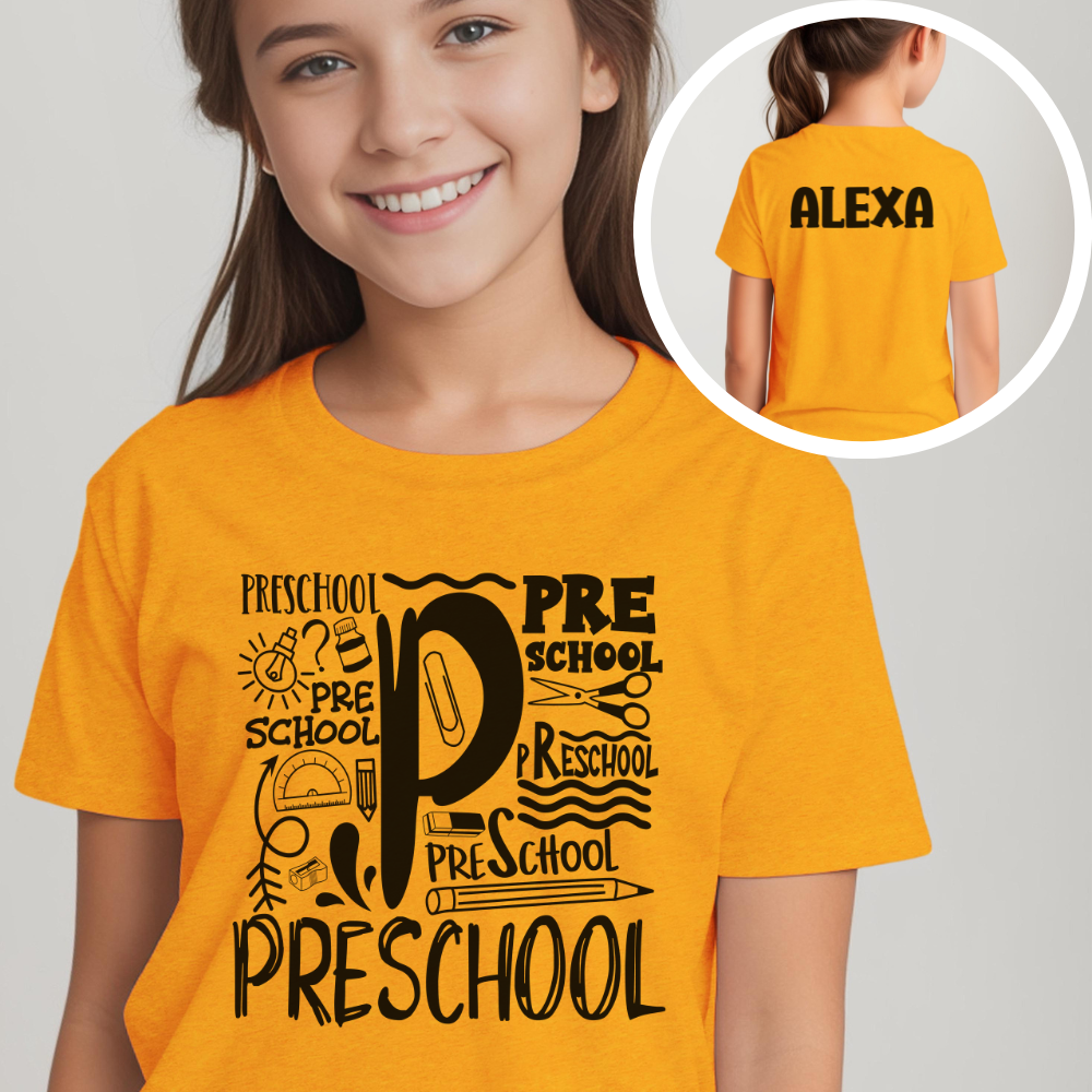Custom Preschool Youth T-Shirt