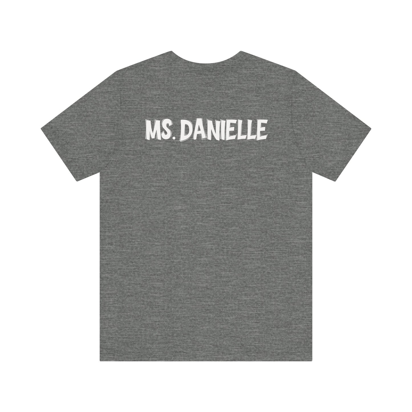 Custom Unisex School Name Outlined T-Shirt