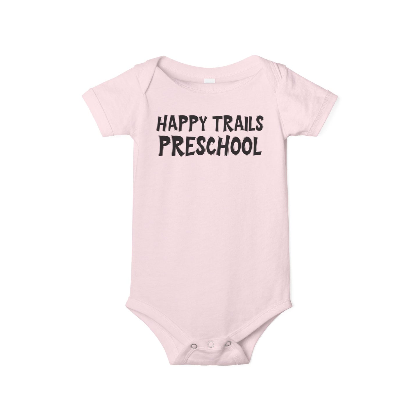 Custom School Name Infant Jersey Outlined One Piece