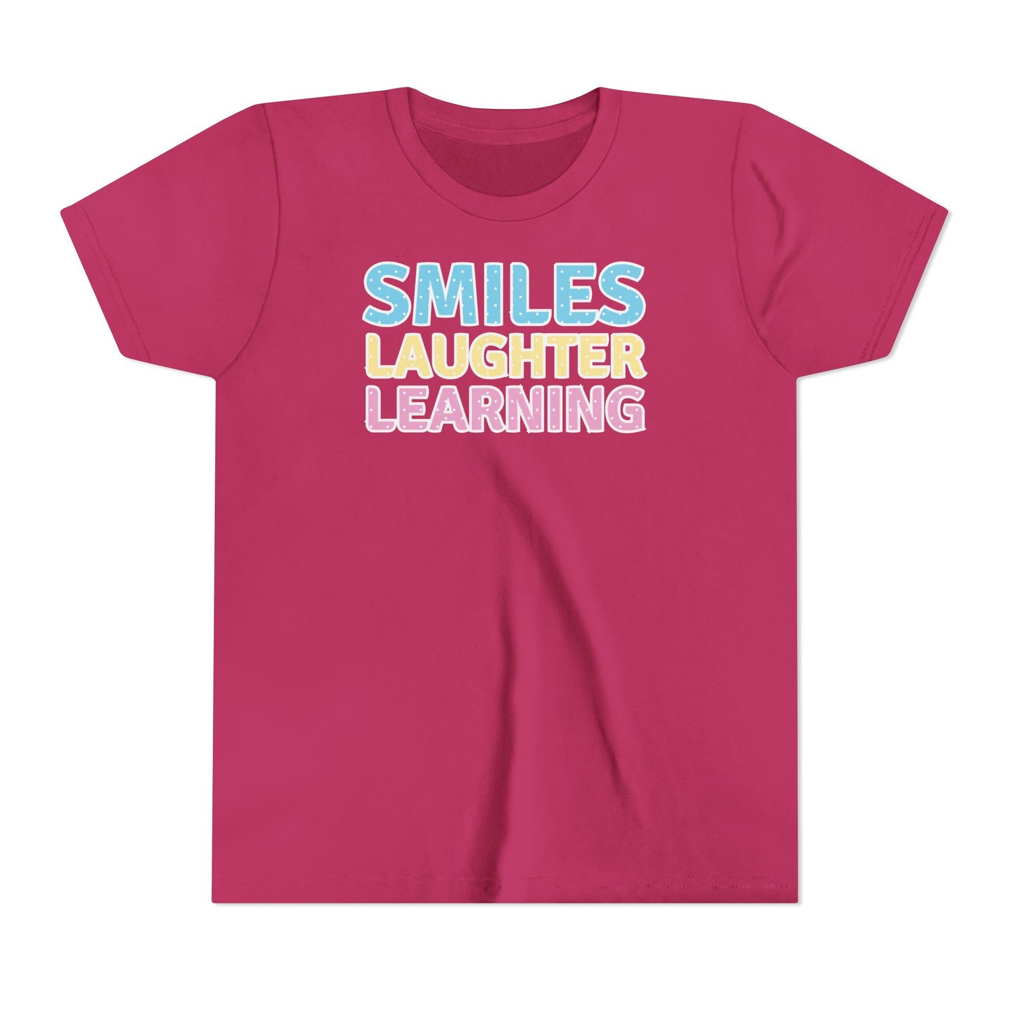 Custom Smiles, Laughter, Learning Youth T-Shirt
