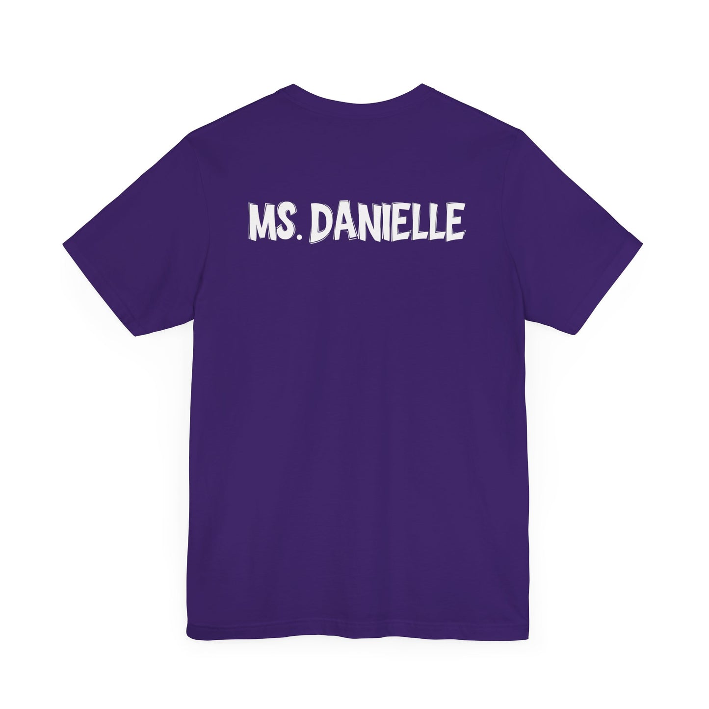 Custom Unisex School Name Outlined T-Shirt