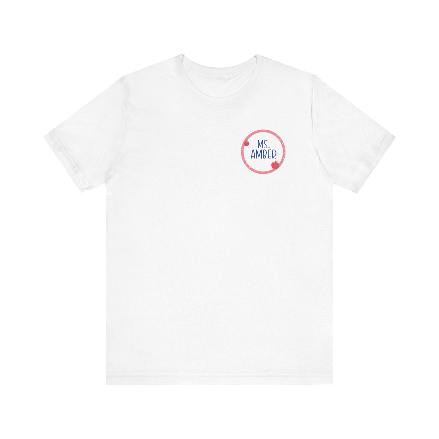 Custom Unisex Apple Circle T-Shirt