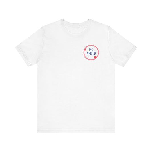 Custom Unisex Apple Circle T-Shirt