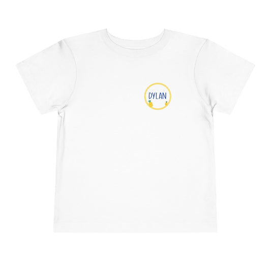 Custom Pineapple Circle Toddler T-Shirt