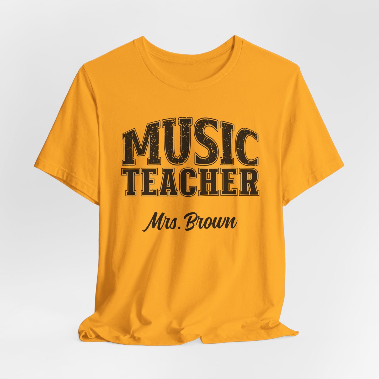 Custom Unisex Music Teacher T-Shirt